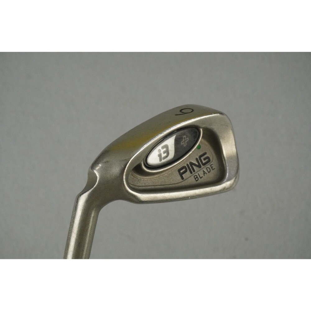 PING i3+ Blade Green Dot 6 Iron Left Handed Regular Flex Steel Single Club LH